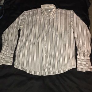 Men’s long sleeve dress shirt French cuff